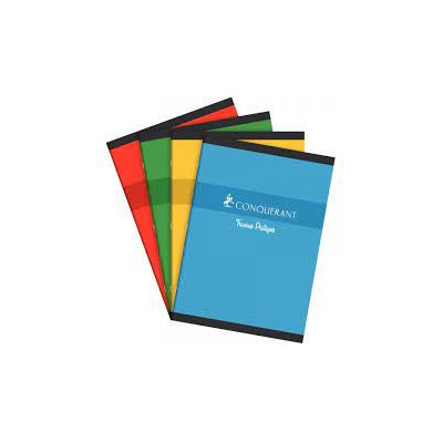 CAHIER DE TP CONQUERANT 7 AGRAFE 210x297 96P 70-120G SEYES/UNI