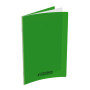 Cahier Conquerant 24x32cm 96p couv polypro seyes Vert