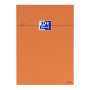 BLOC ORANGE OXFORD AGRAFE 210x297 160P OPTIK P. SEYES+MARGE1 COULEUR