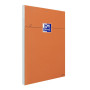 BLOC ORANGE OXFORD AGRAFE 210x297 160P OPTIK P. SEYES+MARGE1 COULEUR
