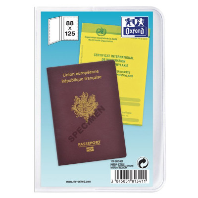 ETUI PASSEPORT PVC200 INCOLORE