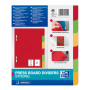 INTERCALAIRES NEUTRES 17X22 6 POSITIONS CARTE LUSTREE 3/10 ASSORTI