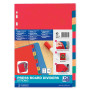 INTERCALAIRES NEUTRES 24X32 12 POSITIONS CARTE LUSTREE 225GASSORTI