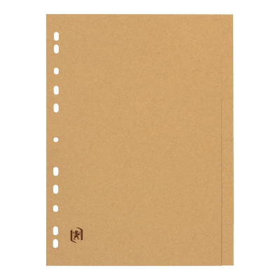 INTERCALAIRES NEUTRES TOUAREG A4 6 POSITIONS BEIGE