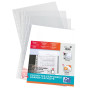 10 POCHETTE PERF OXFORD SACH A4+ PP140 LISSE INCOLORE
