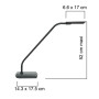LAMPE SENSATION LED NOIR PRISE EUROPE