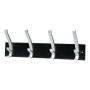 PATERE CYPRES NOIR 4 TRIPLES ACCROCHES