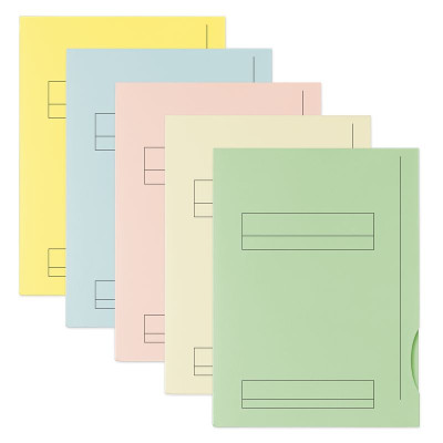 50 SOUS DOSSIER OXFORD 2RAB HV A4 KRAFT AST PASTEL