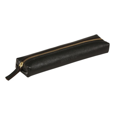 Flying Spirit trousse cuir Noir Mini 19x4x2,5cm