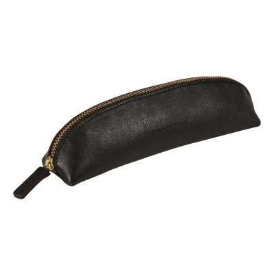 Flying Spirit trousse cuir Noir Triangulaire 18x4x4cm