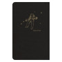 Flying Spirit Black carnet piqûre textile 9x14cm 96p ligné motifs assortis papie