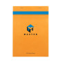 Bloc Master Orange agrafé 100F 70g 14,8x21 Q.5x5