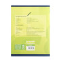 8000 PELLICULE, Cahier piqué 17x22 32p séyès agrandi 3mm 90g