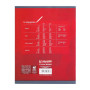 8000 PELLICULE, Cahier piqué 17x22 32p DL2mmIV 90g