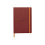 Rhodiarama carnet souple NACARAT A5 160p ligné pap. ivoire 90g ferm. élast.
