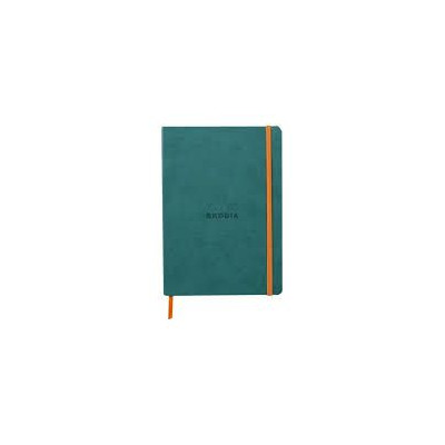 Rhodiarama carnet souple PAON A5 160p dot pap. ivoire 90g ferm. élast.