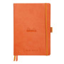 Rhodiarama Goalbook souple TANGERINE A5 240p dot papier blanc 90g