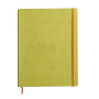 Rhodiarama cahier souple ANIS A4+ 160p ligné papier ivoire 90g