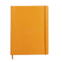 Rhodiarama cahier souple ORANGE A4+ 160p ligné papier ivoire 90g