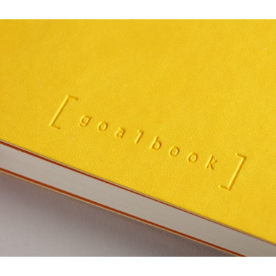 Rhodiarama Goalbook souple JONQUILLE A5 240p Q.5x5 papier ivoire 90g