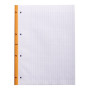 Rhodia Side bloc agrafé côté A4+ 22,3x29,7cm 80f Seyès mprf +perfo 4t. 80g