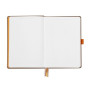 Rhodiarama Goalbook remb.rigide TAUPE A5 240p dot papier blanc 90g