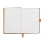 Rhodiarama Goalbook remb.rigide TAUPE A5 240p dot papier blanc 90g