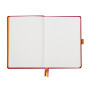 Rhodiarama Goalbook remb.rigide COQUELICOT A5 240p dot papier blanc 90g