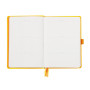 Rhodiarama Goalbook remb.rigide JONQUILLE A5 240p dot papier blanc 90g