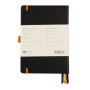 Rhodiarama Goalbook remb.rigide BLACK A5 240p dot papier ivoire 90g