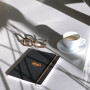 Rhodia Unlimited BLACK A5+ 16x21cm 120p dot détachables microperf. +élastique