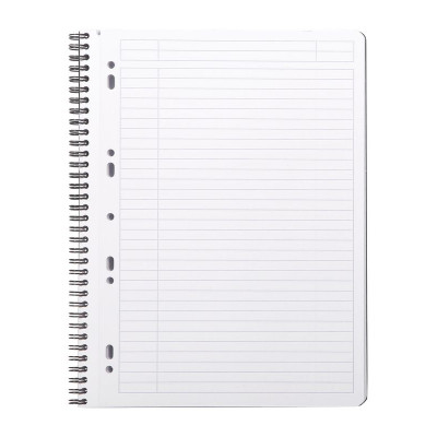 Notebook Rhodiactive 90g RI A4+ 160p L+MC mcrprf. 9tr règle pp +6 m-p reposit