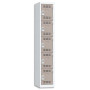 PHY VESTIAIRE 5CASES/1COLON GP/BT 312235 - SG80A