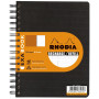 Cahier recharge Exabook Rhodiactive RI A5+ 160p ligné+MC 80g