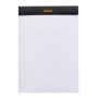 Bloc agrafé Rhodia BLACK N°16 14,8x21cm 80f uni 80g
