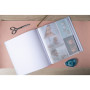 Album livre 60p blanc 29x32cm Sweet bleu