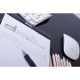 dotPad - bloc agrafé Rhodia BLACK N°16 14,8x21cm dot 80f 80g
