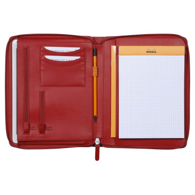 Rhodiarama petit conférencier COQUELICOT pour bloc/carnet A5