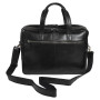 Sacoche double ordin. Exactive Cuir noir