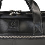Sacoche double ordin. Exactive Cuir noir
