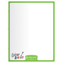 8000 POLYPRO, CAHIER MAGIQUE couverture ardoise double face effaçable piqué blan