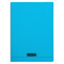 8000 POLYPRO, Cahier piqué bleu 24x32cm 96p Q.5x5 90g