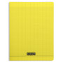 8000 POLYPRO, Cahier piqué  jaune 24x32cm 192p séyès 90g