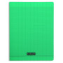 8000 POLYPRO, Cahier piqué  vert 24x32cm 192p séyès 90g