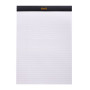 Bloc agrafé Rhodia BLACK N°18 21x29,7cm 80f ligné +marge 80g