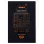 Bloc agrafé Rhodia BLACK N°19 21x31,8cm 80f Q.5x5 80g