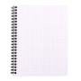 Notebook Rhodia Classic RI BLACK 16x21cm 160p Q.5x5 détachables 80g