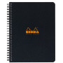 Notebook Rhodia Classic RI O&B 16x21cm 160p Q.5x5 détachables 80g