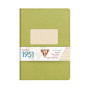 1951 cahier piqué Vert 14,8x21cm 96p ligné