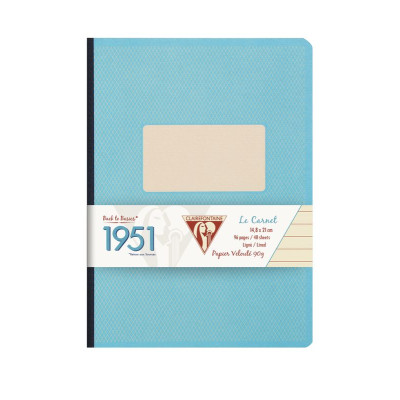 1951 brochure Turquoise 14,8x21cm 192p ligné